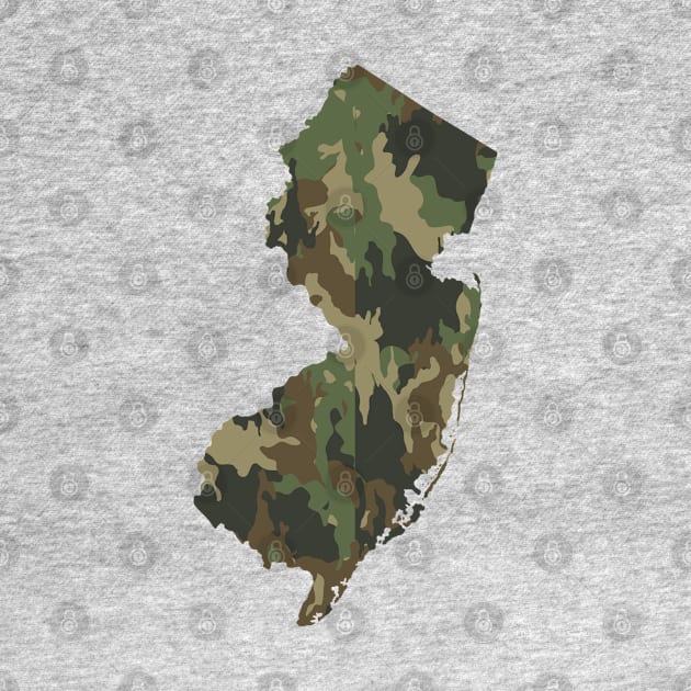 New Jersey Hunting Camo by GreenGuyTeesStore